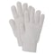 Magid Machine Knit Gloves, White, M, 12 PK T93C - alternate 1